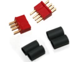 Micro 4R 4 Pin Connector Red photo