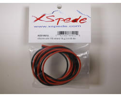 2.1mm OD Silicone Wire 150 Strand 18 G 2 M (6ft 8in) photo