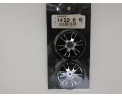 Black 26mm Aluminum Wheels photo