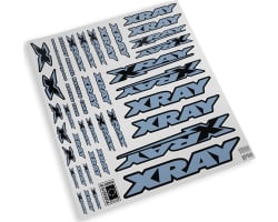 XRAY sticker for body - metalic silver photo