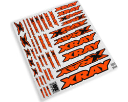 XRAY sticker for body - neon orange photo