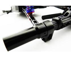 Rear Axle Aluminum Adapter - Axial Yeti XL photo