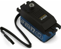 Sp-02d V2 Rwd Digital Low Profile Drift Servo (Blue) photo