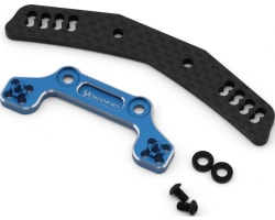 Carbon Fiber/Aluminum Hybrid Front Shock Tower (Blue) (Yd-2/Rd/S photo