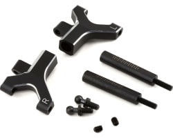 Yd-2 Aluminum Front Lower Short a-Arm Set (Black) photo