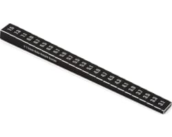 Touring Car Aluminum Ride Height Gauge (Black) (3-7.5mm) photo