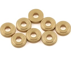 3x8x2mm CNC-Machined Brass Spacers (8) photo