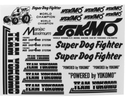 Super Dog Fighter Decal Set (Black) photo