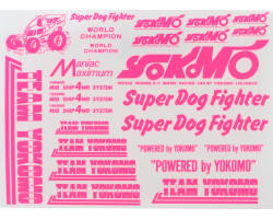 Super Dog Fighter Decal Set (Pink) photo