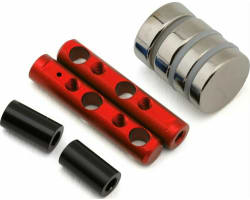 Rear Magnetic Body Mount (Red) photo