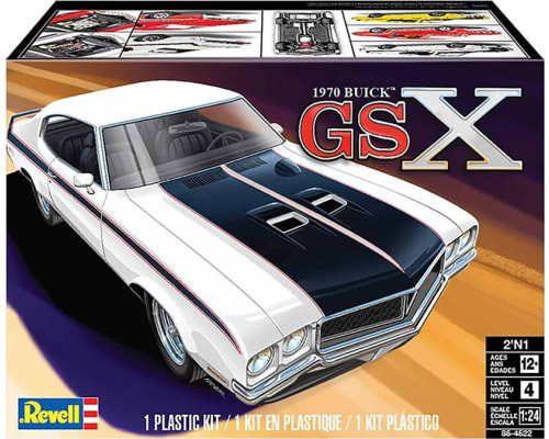 1/24 70 Buick GSX 2N1 Plastic Model Kit photo