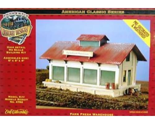 discontinued (Vintage) Farm Fresh Warehouse HO scale photo