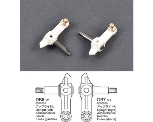 RC L & R Upright: Fighter Buggy/Dt-01 Rookie Rabbit photo