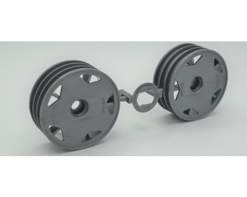 RC Front Wheels: Grey Dt-02 Off-Road photo