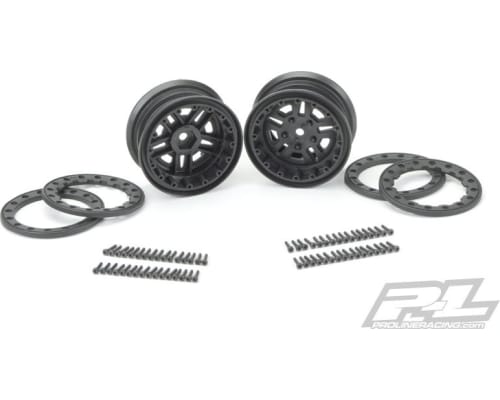 Faultline 2.2 Inch Black/Black Bead-Loc 10 Spoke (2) photo