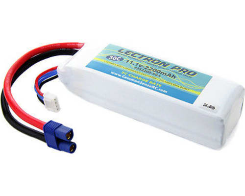 Lectron Pro 11.1v 2200mah 50c with Ec3 Connector photo