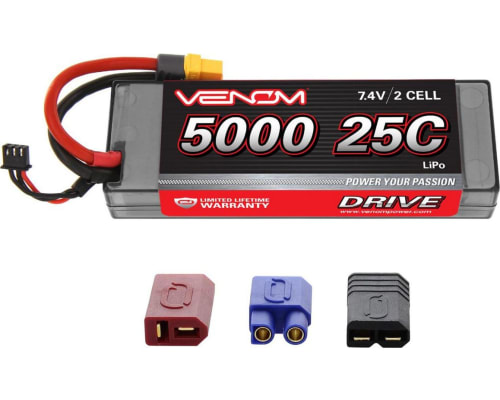 Venom LiPo 2S 7.4V 5000mAh 25C Hard Case Universal photo