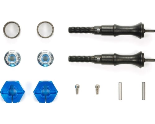 T3-01 One-Piece Rear Axle Shaft Set photo