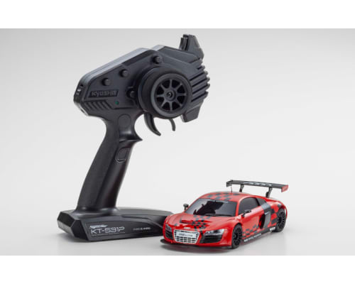 Mini-Z Rwd Audi R8 Lms 2010 Red / Black Mr-03 Readyset photo