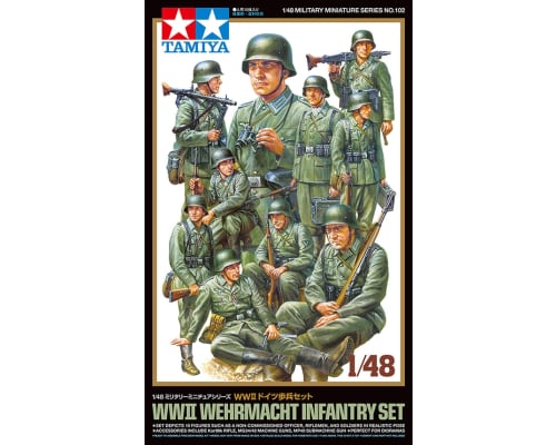 1/48 WWII Wehrmacht Infantry Set photo