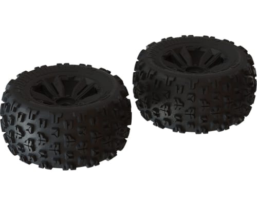 dBoots 'Copperhead2 MT' Tire Set Black - Pair photo