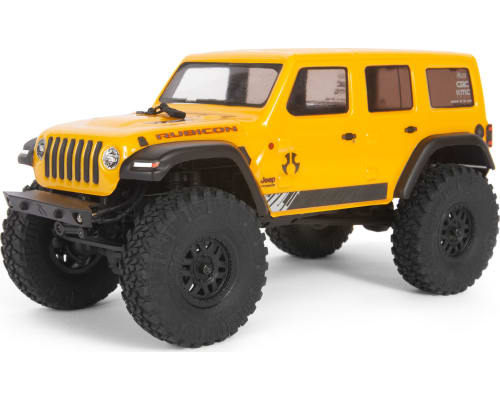 SCX24 2019 J33P Wrangler JLU CRC 1/24 4WD-RTR Yellow photo