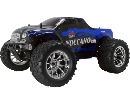 1:10 Scale Volcano S30 Nitro Monster Truck Blue photo