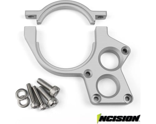 Incision Yeti/RR10 Motor Plate Clear Anodized photo