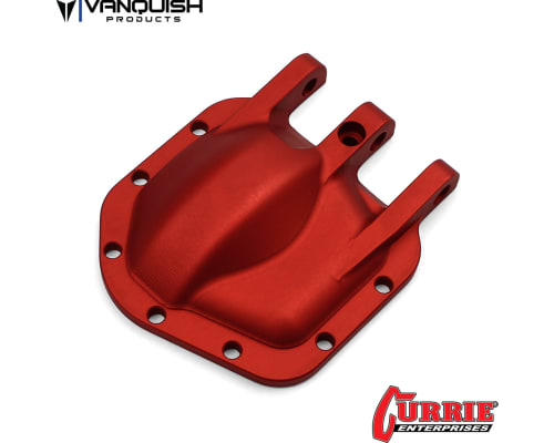 Currie RockJock SCX10-II Diff Cover Red Anodized photo