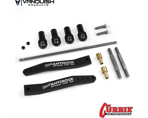 Currie Antirock Yeti Sway Bar V2 Black Anodized photo