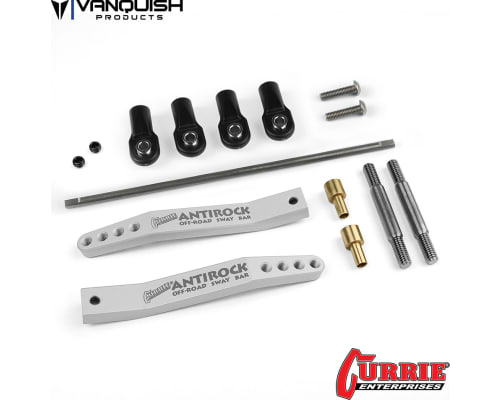 Currie Antirock Yeti Sway Bar V2 Clear Anodized photo