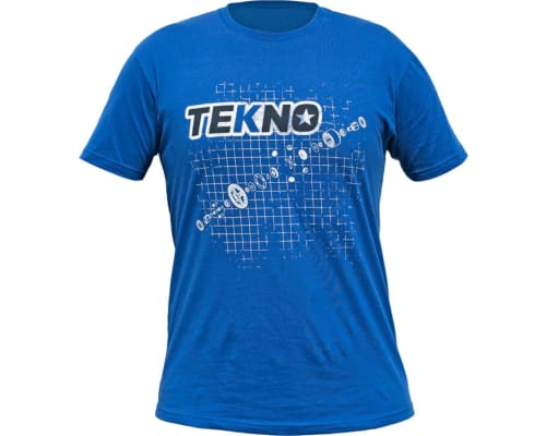 discontinued Tekno RC T-Shirt (diff blueprint Next Level dark bl photo