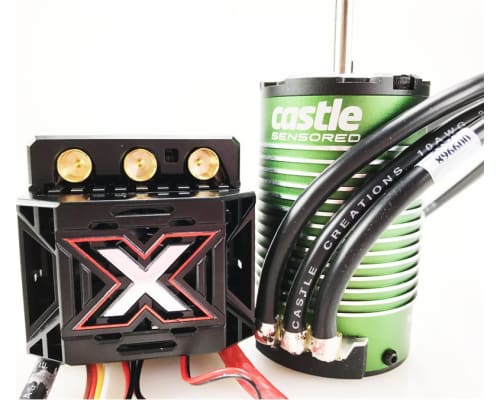 1/8 Monster X 25.2V ESC 8A BEC with 1515-2200KV Sensored Motor photo