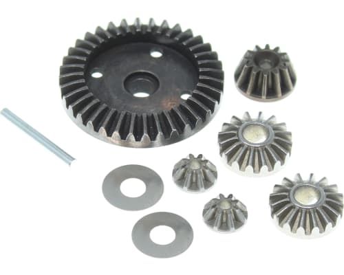 Machined Metal Diff. Gears+Diff. Pinions+Drive Gear photo