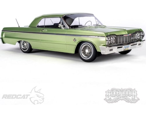 1:10 Sixtyfour 1964 Chevy Impala SS -Kandy N Chrome Green photo