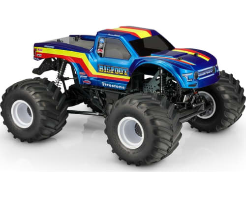 2020 F0RD Raptor BIGFOOT 19 Racer Stripe Body LMT SMT10 Clear photo