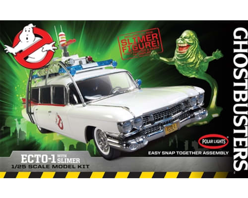 1/25 Ghostbusters Ecto-1 W/Slimer Snaptite photo