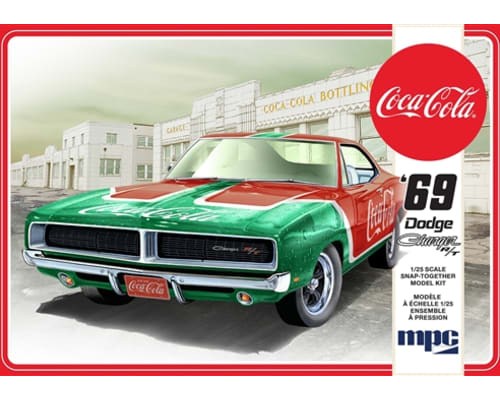 1/25 1969 D0DGE Charger RT Coca-Cola Snap 2T photo