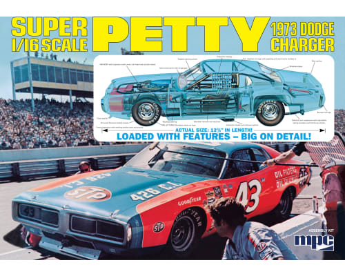 1/16 Richard Petty 1973 D0DGE Charger photo