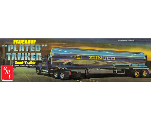 Fruehauf Plated Tanker Trailer Sunoco photo