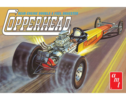 Copperhead Rear-Engine Dragster 1:25 Plastic Model Kit photo