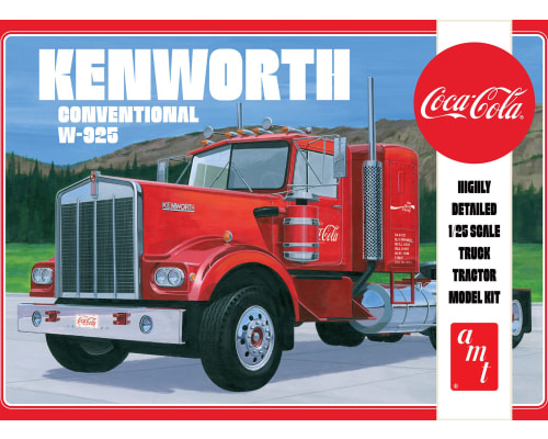 Kenworth 925 Tractor Coca-Cola 1:25 Plastic Model Kit photo