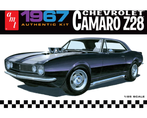 1967 Chevy Camaro Z28 1/25 Plastic Model Kit photo