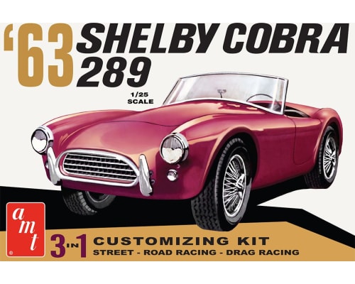 1:25 Shelby Cobra 289 Plastic Model Kit photo