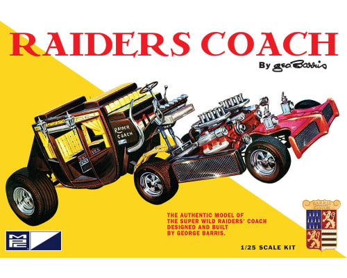 1:25 George Barris Raiders Coach Plastic Model Kit photo