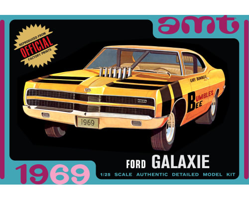 1/25 1969 F0RD Galaxie Hardtop Plastic Model Kit photo