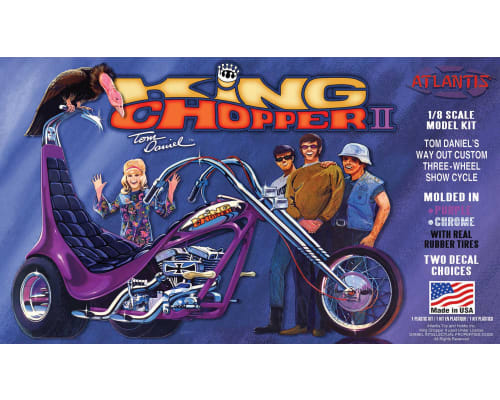 Tom Daniel King ChopperII 1/8 Plastic Model Trike photo