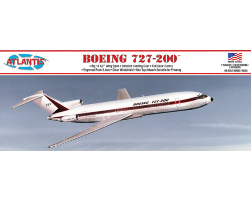 1/96 Scale Boeing 727 Airliner Plastic Model Kit Boeing Markings photo
