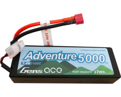 discontinued Adventure 5000mAh 7.4V 100C 2S1P Lipo 24# w/ Deans photo