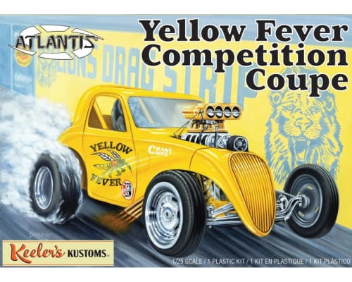 Yellow Fever Competition Coupe Fiat Keelers Kustoms 1/25 Plastic photo
